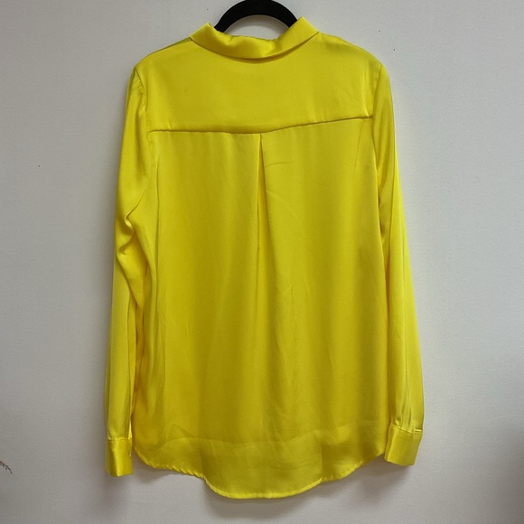 Skies Are Blue- Satin Button Down - Picture 2 of 2